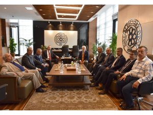 AK Parti Grup Başkan Vekili Mustafa Elitaş, KTO’yu ziyaret etti