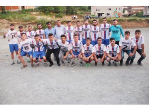 Köylerarası düzenlenen futbol turnuvası şampiyonu belli oldu