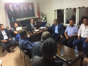 Başkan Ferit Karabulut’dan MHP İlçe Başkanı Akbunar’a teşekkür ziyareti