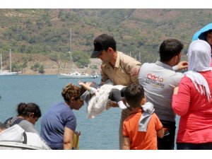 Sürat botunda 15 sığınmacı yakalandı