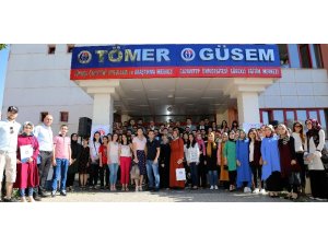 GAÜN’de yabancılara Türkçe öğretimi sertifika töreni