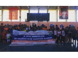 Tunceli’de yaz spor okulları açıldı