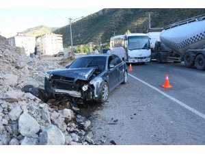 Gümüşhane’de trafik kazası: 3’ü çocuk 7 yaralı
