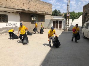 Cizre Belediyesi temizlik kampanyası başlattı