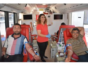Korkuteli’de Kan bağışı kampanyası