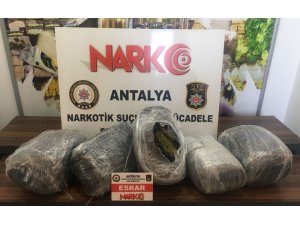 Antalya’da uyuşturucu operasyonu: 3 kişi tutuklandı