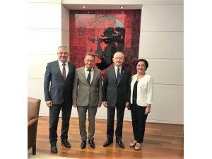 Başkan Saka, CHP Genel Başkanı Kılıçdaroğlu’nu ziyaret etti