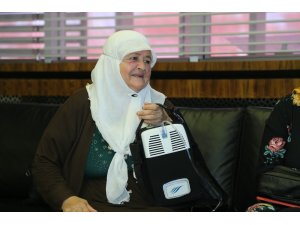 Fatma Teyze’nin oksijen cihazı talebini Büyükşehir karşıladı