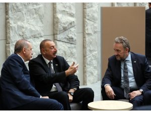 Cumhurbaşkanı Erdoğan, Aliyev’le görüştü