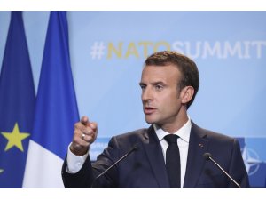 Macron, NATO savunma bütçesini yükseltmeyi reddetti
