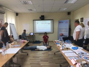 Moldova Emniyetine ilk yardım eğitimi