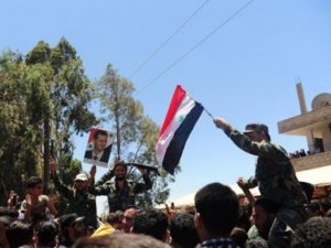 Suriye ordusu, Deraa'ya bayrak çekti