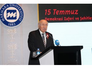 Marmara Üniversitesi’nde 15 Temmuz Şehitler Günü Anma Programı düzenlendi
