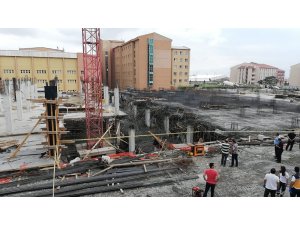 Erzincan’da inşaatta göçük: 3 yaralı
