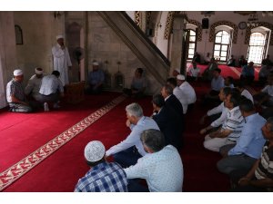 Anadolu’nun ilk camisinde 15 Temmuz Şehitleri için mevlit okutuldu