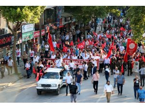 Sakarya’da Milli Birlik Günü Gençlik Yürüyüşü