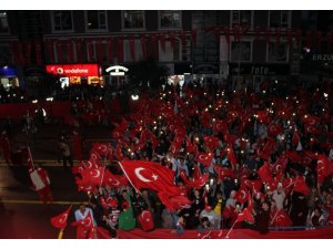 Erzurum’da 15 Temmuz Demokrasi ve Milli Birlik Günü coşkusu