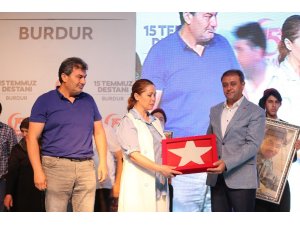Burdur’da 15 Temmuz anma etkinlikleri
