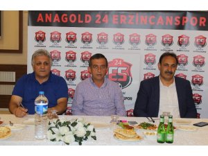 Anagold 24 Erzincanspor Kulübü tarafından tanışma ve moral programı düzenlendi