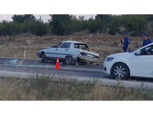 Dursunbey’de kaza: 1 ölü, 2 yaralı