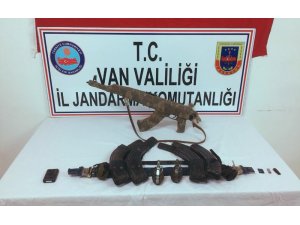 Van’da PKK/KCK terör örgütüne ait silah ve mühimmat ele geçirildi