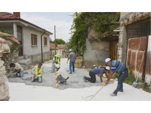 Seyitgazi Belediyesi Sancar’da çalışmalarını sürdürüyor