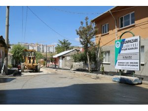 Erenköy’ün 40 sokağında yol yapım ve onarım çalışması
