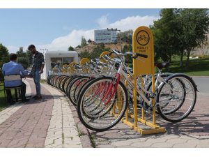 Sivas’ta ücretsiz bisiklet uygulaması