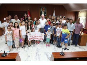 Başkan Kurt öğrencilere Eskişehir’i anlattı