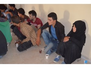 Hatay’da 16 kaçak göçmen yakalandı
