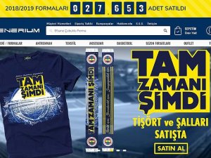 Fenerbahçeliler forma satışını 'sayaç'tan takip edecek