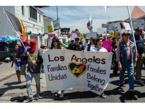 Trump’ın göçmen karşıtı politikası protesto edildi