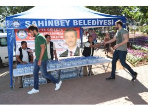 Şahinbey Belediyesi vatandaşları KPSS’de yalnız bırakmadı
