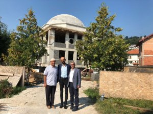 Kardeş  Şehir  Olova’da  Ahi Evran-ı Veli Kırşehir Cami yapımı çalışmaları