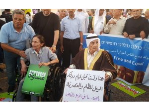 İsrail Ulus Devlet Yasası Tel Aviv’de protesto edildi