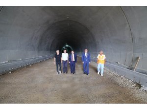 Vali Tavlı, Gelibolu-Eceabat Tünellerinde incelemelerde bulundu