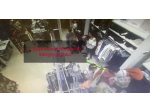 Yankesici kadınlar güvenlik kamerasına yakalandı