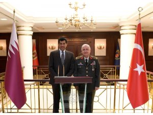 Katar’ın Ankara Büyükelçisi Al Shafi, Genelkurmay Başkanı Orgeneral Güler’i ziyaret etti