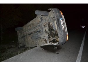 Şuhut Afyon yolu istikametinde yine kaza