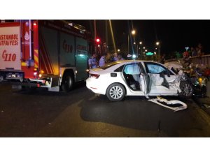 Bakırköy’de kaza: 2’si ağır 3 yaralı