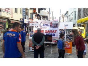 Ağrı AFAD Marmara Depremini unutmadı