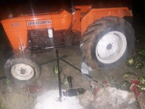 Uşak’ta traktörün altında kalan adam hayatını kaybetti