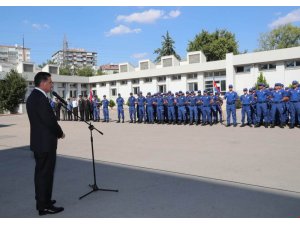 Vali Ercan Topaca, İl Jandarma Komutanlığında bayramlaşma programına katıldı