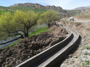 Diyarbakır’da tarımsal sulama kanal çalışmaları devam ediyor