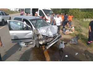 Edirne’de trafik kazası: 5 yaralı