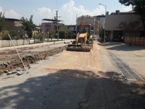 Ahmetli’nin prestij caddelerinde altyapı çalışmaları tamamlandı