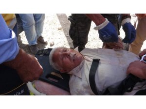 Kuyuda mahsur kalan yaşlı adamı AFAD kurtardı