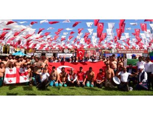 Kahramanmaraş’ta uluslararası güreş festivali tamamlandı
