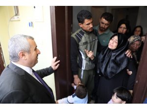 Başkan Baran, Suriyeli acılı aileye taziye ziyareti