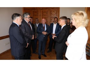 Rusya Ankara Büyükelçisi Yerhov’dan Başkan Sekmen’e müze teşekkürü